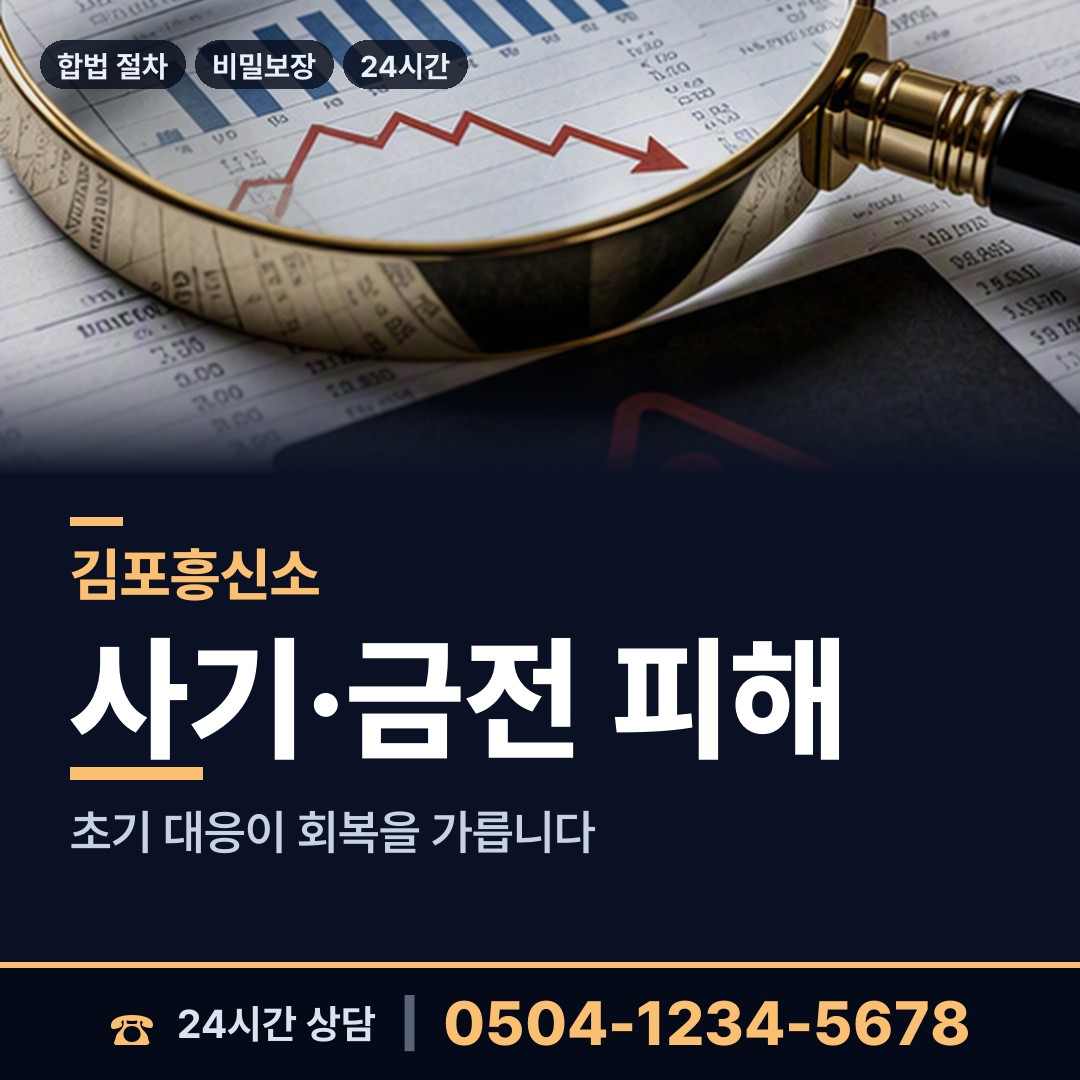 김포 장기동 탐정사무소 상담 안내